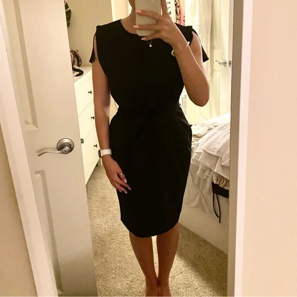 Black Business Dress - Picture 6 of 6